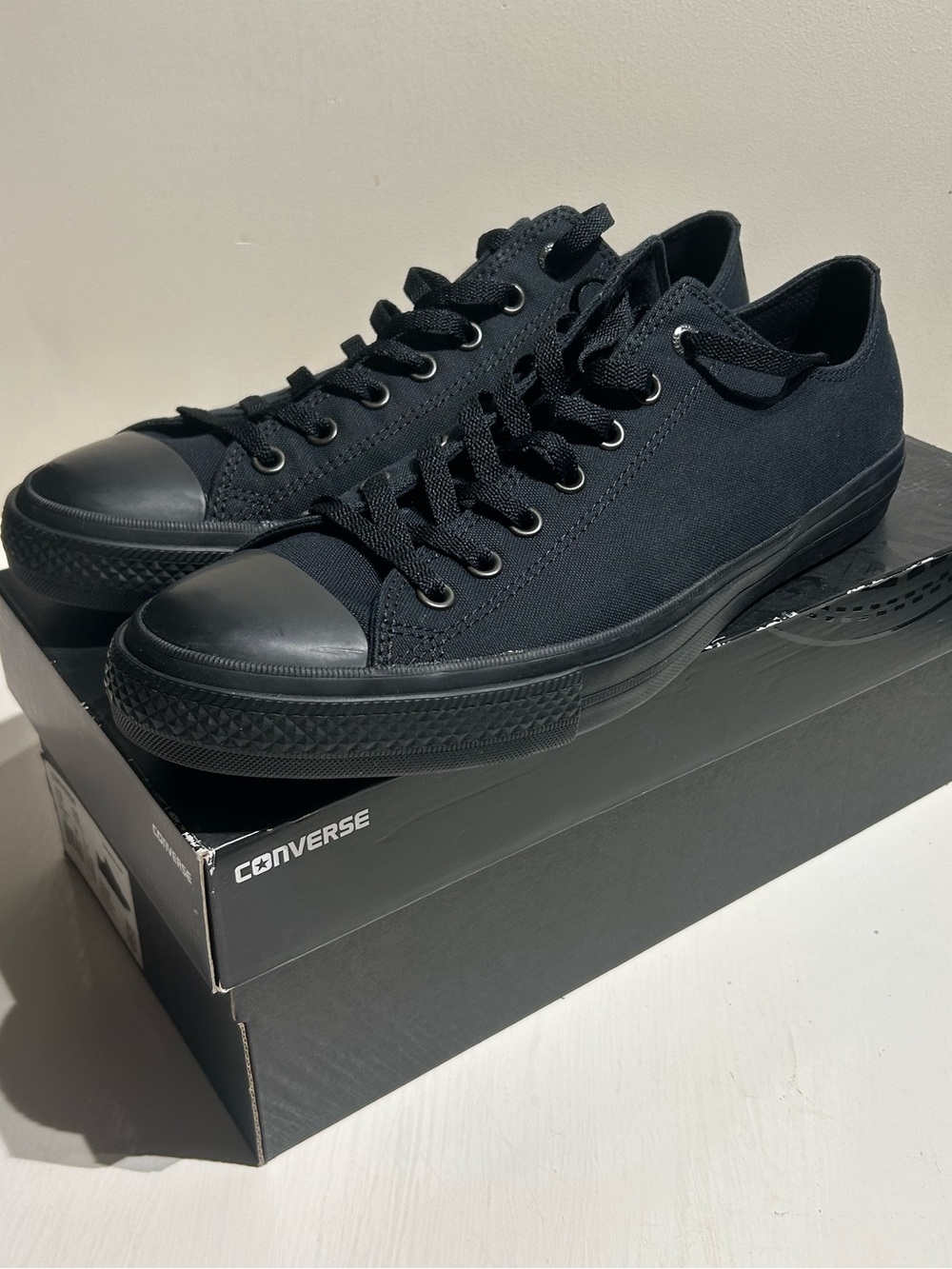Converse Chuck Taylor All Star Low Top Sneakers - Black, Men’s Size 13